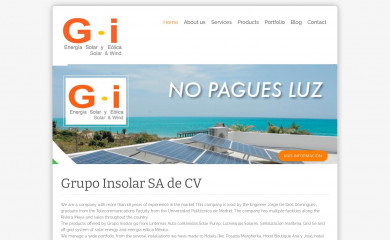 grupoinsolar.com screenshot