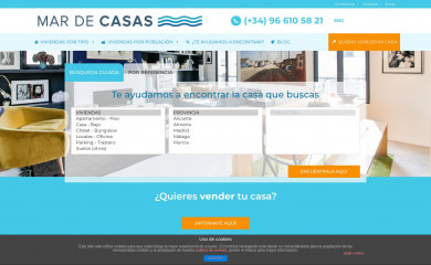 grupomardecasas.com screenshot