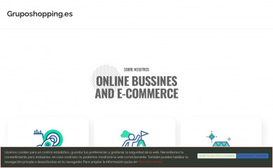 gruposhopping.es screenshot