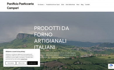gruppocampari.com screenshot