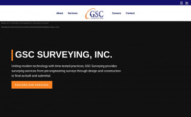 gscsurveying.com screenshot