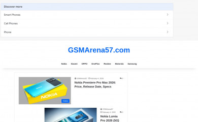 gsmarena57.com screenshot