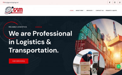 gsmshipping.net screenshot