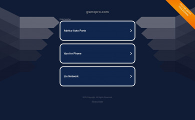 gsmxpro.com screenshot