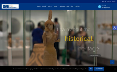 gstours.gr screenshot