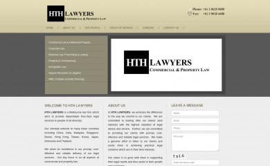 hthlawyers.com.au screenshot
