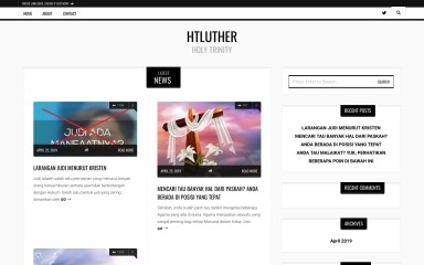 htluther.org screenshot