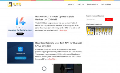 huaweiadvices.com screenshot
