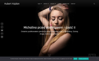 hubertkajdan.com screenshot