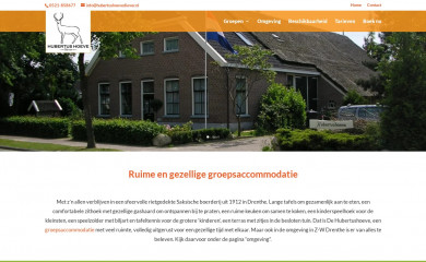 hubertushoevediever.nl screenshot