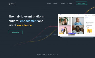 hubilo.com screenshot
