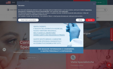 hubsalute.it screenshot