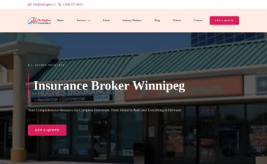 hughesinsurance.ca screenshot
