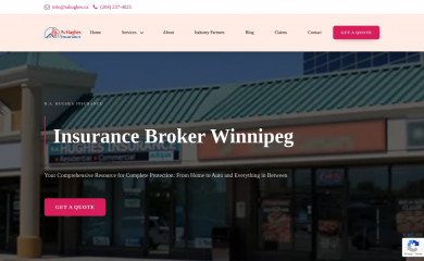 hughesinsurance.ca screenshot