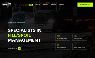 hudsonozgroup.com.au screenshot