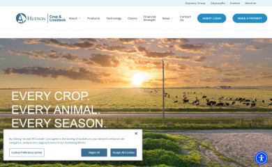 hudsoncrop.com screenshot