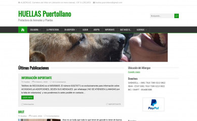 huellaspuertollano.es screenshot