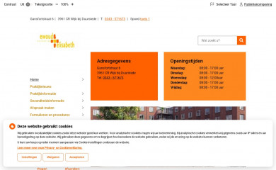 huisarts-ee.nl screenshot
