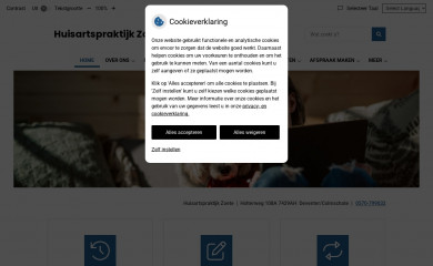 huisartsendekuip.nl screenshot