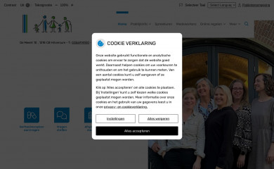huisartsenpraktijkdemeent.nl screenshot
