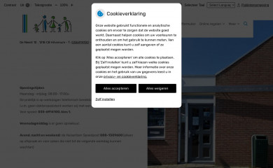 huisartsenpraktijkdemeent.nl screenshot