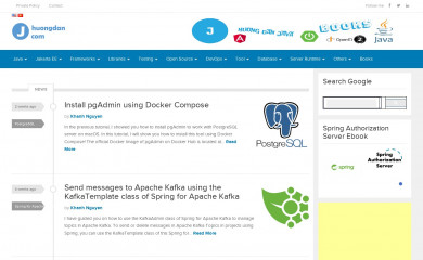 huongdanjava.com screenshot