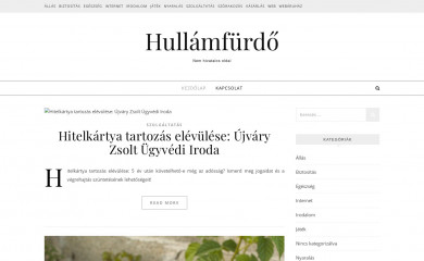 hullamfurdo.hu screenshot
