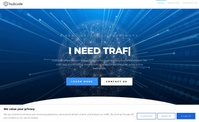 hullcode.com screenshot