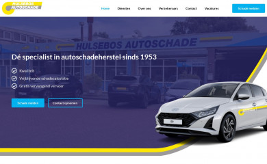 hulsebosautoschade.nl screenshot