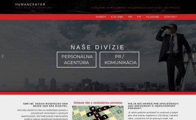 humancenter.sk screenshot