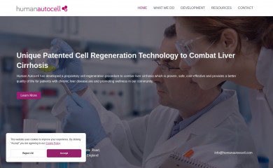 humanautocell.com screenshot