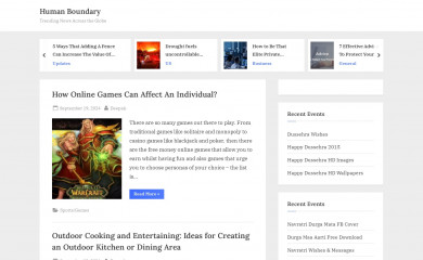humanboundary.com screenshot
