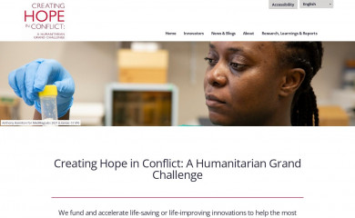 humanitariangrandchallenge.org screenshot