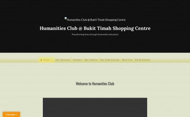 humanitiesclub.sg screenshot