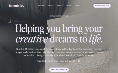 humblecreativesolutions.com screenshot