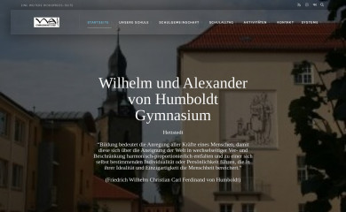humboldt-gymnasium-hettstedt.de screenshot
