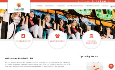 humboldtchamber.com screenshot