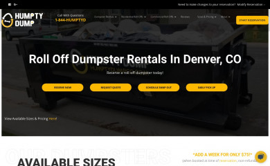 humptydumpco.com screenshot