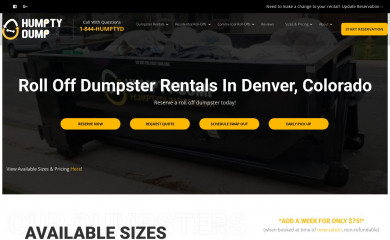 humptydumpco.com screenshot