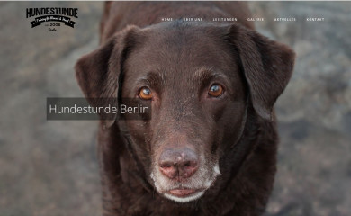 hundestunde-berlin.de screenshot