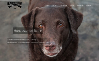 hundestunde-berlin.de screenshot