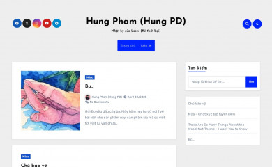 hungpd.name screenshot