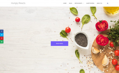 hungryreacts.co.in screenshot