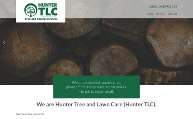 huntertlc.com.au screenshot