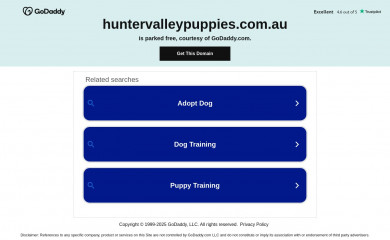 huntervalleypuppies.com.au screenshot