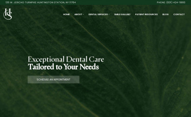 huntingtonstationdental.com screenshot