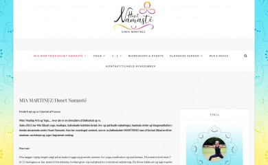 husetnamaste.dk screenshot