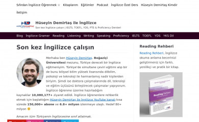 huseyindemirtas.net screenshot