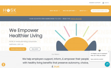 huskwellness.com screenshot