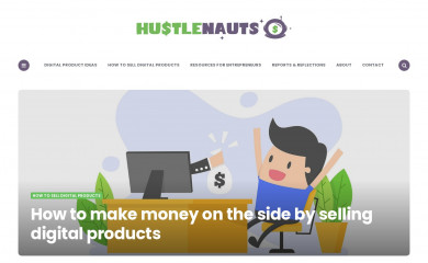 hustlenauts.com screenshot